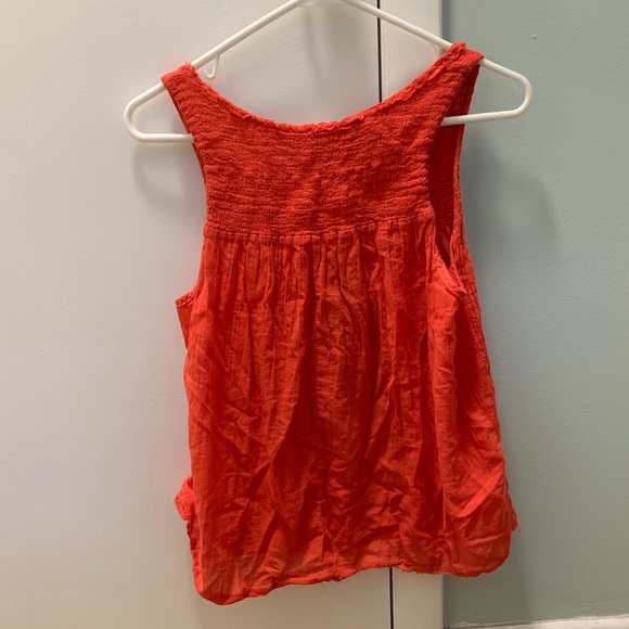 Boho Flowy Cute Hippie American Eagle Top - Picture 6 of 6